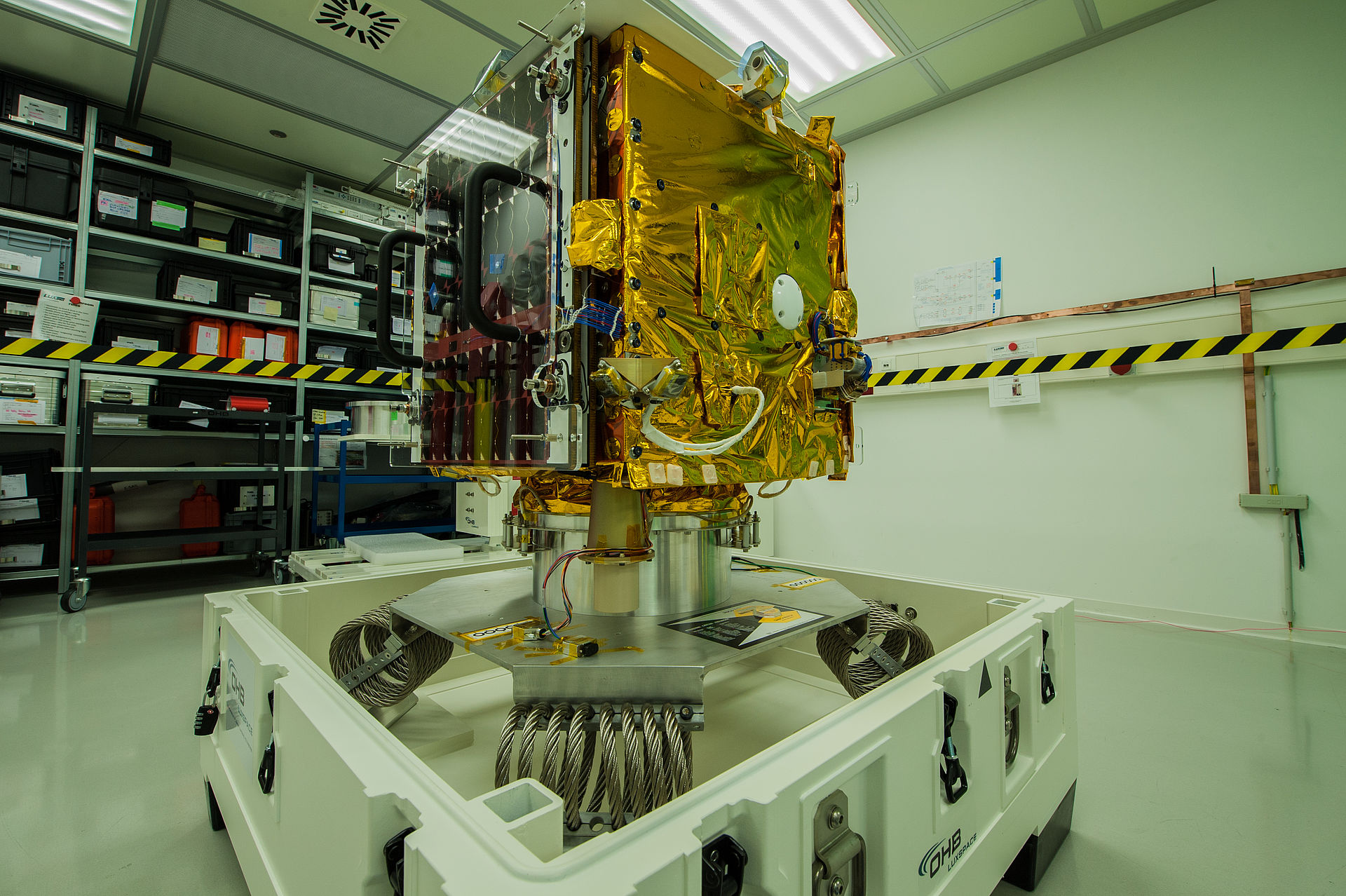 Klein aber oho: Mikrosatellit ESAIL macht sich bereit für den Start